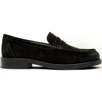 Dámské mokasíny Semišové mokasíny AllSaints Bloom Suede Loafer M022FC.DBR hnědá 89X, EUR 42