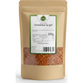 Koření Koření XXL Grilovací koření - hrubá drobenka na gril Hmotnost: 250 g