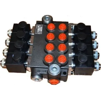 Příslušenství pro stavební techniku Badestnost Hydraulický rozvaděč elektricky ovládaný 4/50 24 VDC