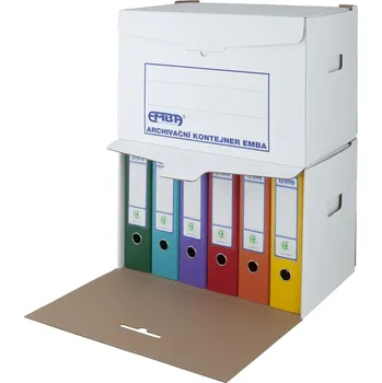 Kancelářské potřeby Skupinová krabice na pořadače Emba Extra Strong - 50 x 30 x 33 cm,