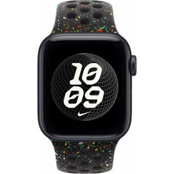 Chytré hodinky Apple Watch 42mm Midnight Black Nike Sport Band - S/M