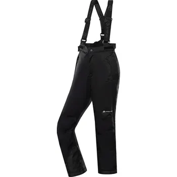 Snowboardové kalhoty Dětské lyžařské kalhoty s membránou ALPINE PRO EDESO black - 116-122