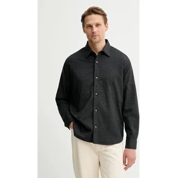 Pánská košile Košile Abercrombie & Fitch KI125.5261.900 černá 99X, vel. M