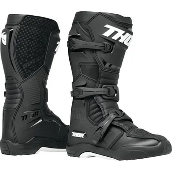 Moto obuv THOR boty Blitz XR TRL BLACK/WHITE - 44