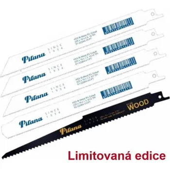 PILANA Group Sada pilových listů do ocasky 225mm na kov a dřevo, (bal.5 ks)