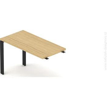 Jednací stůl Kancelářský přístavný stůl EPIC, 80cm, kovová podnož U (Přístavný stůl EPIC, 80cm, kovová podnož U)