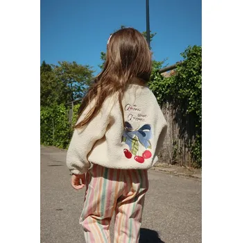 Chlapecká bunda Dětská bunda Konges Sløjd JAZZ TEDDY JACKET GRS KS104861.PPY2 béžová 01X, vel. 80