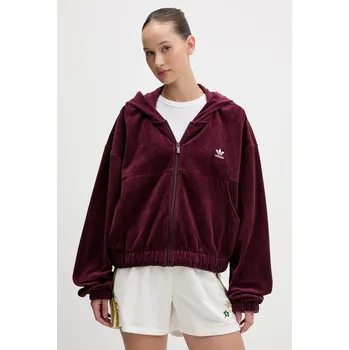Dámská mikina Mikina adidas Originals KE1119 burgundské 93X, vel. XS