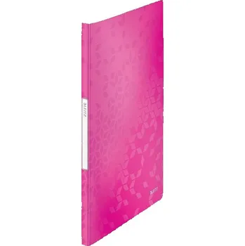 Archivační box Katal. kniha WOW,A4, 20 kapes, růžová
