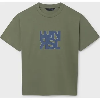 Oblečení a móda Dětské bavlněné tričko Mayoral 840.7E.Junior.PPY2 zelená 79X, vel. 140