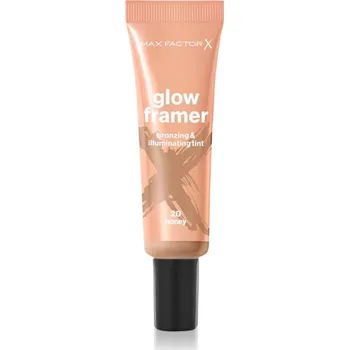 Dekorativní kosmetika Max Factor Miracle Pure Glow Framer bronzující fluid odstín 20 Honey 30 ml