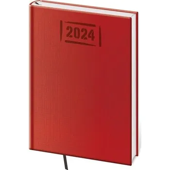 Diář Týdenní diář 2024 Coco - A5, červený
