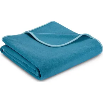 deka Fleecová deka petrolejová 130 x 170 cm