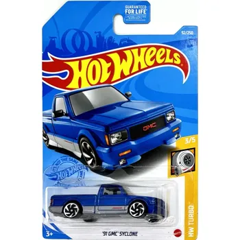 Dětské zboží HOT WHEELS - '91 GMC Syclone Blue (F4)