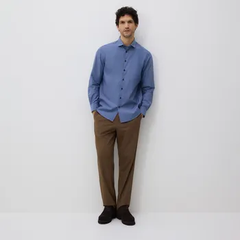 Pánské kalhoty Reserved - Kalhoty chino regular fit - zlatavá hnědá - 511HR-82X - 511HR-82X-30