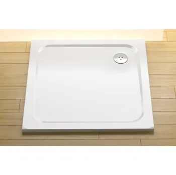 Ravak Sprchová vanička čtvercová 100x100 cm litý mramor XA04AA01010