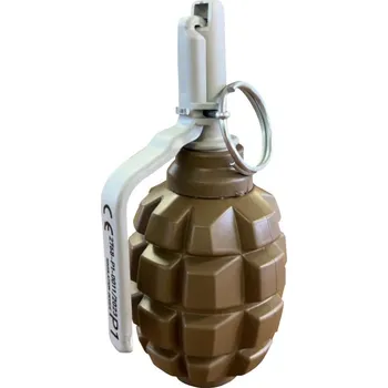 Airsoftový ruční granát F1-G béžový