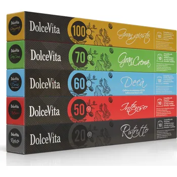 Dolce Vita Italfoods Mix pack kávové kapsle Italfoods Dolce Vita do Nespresso 50 kusů