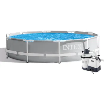 Bazénová filtrace Intex Bazén Prism Frame 3,05 x 0,76 m s pískovou filtrací KRYSTAL CLEAR 2000 l/hod SX925