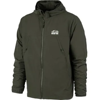 Pánská softshellová bunda Bunda TRAIL softshell ZELENÁ RANGER GREEN vel.M