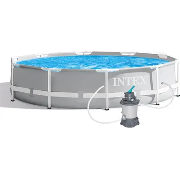 Bazén Intex 26700NPPFS Bazén Prism Frame 3,05 x 0,76 m s pískovou filtrací STANDARD EVO 3596 l/hod