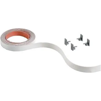 Nábytkové kování HETTICH SLIDELINE M barevná sada pro přední pojezd. profil 16mm bílá, 2500 mm