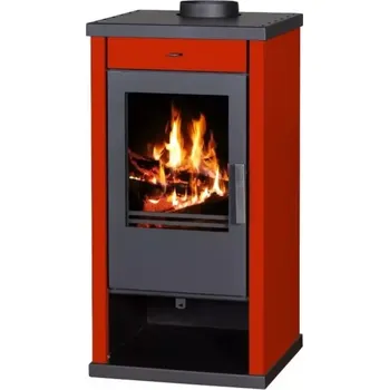 Krbová kamna VICTORIA krbová kamna Vanessa Lux - červená