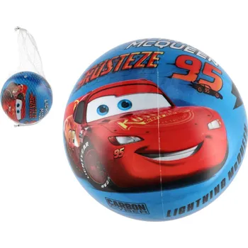 plyšák Míč Auta/Cars nafouknutý 23cm v síťce