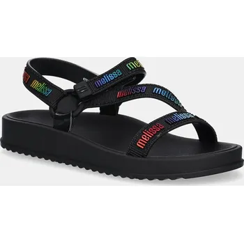 Dívčí sandály Dětské sandály Melissa STRIPES M LOVER INF M.35958 černá 99X, EUR 33