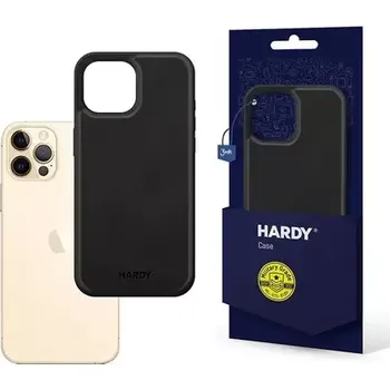 Pouzdro na mobilní telefon 3mk HARDY Apple Silky Leather MagCase ochranný kryt pro Apple iPhone 12 Pro Max (5903108548496)