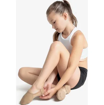 Dívčí obuv Capezio,Dětské jazzovky CG30C, tělová 30