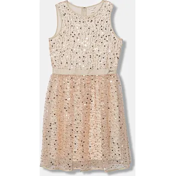 Dámské šaty Dívčí šaty Guess J6RK25.KCLM0.PPY2 béžová 80X, vel. 105-112