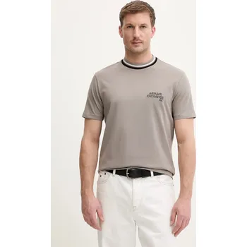 Pánské tričko Bavlněné tričko Armani Exchange XM001795.AF10361 béžová 80X, vel. S