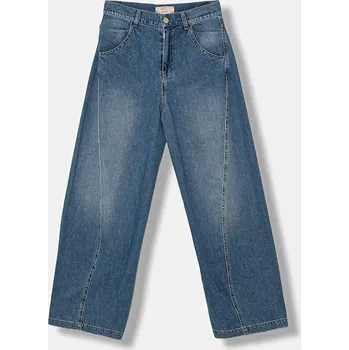 Chlapecké kalhoty Dětské rifle Elisabetta Franchi EFPA312.0.DF011 modrá 55X, vel. 152