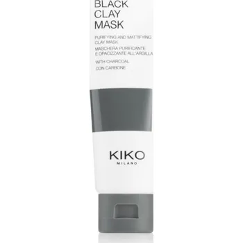 Pleťová maska KIKO Milano Black Clay Mask čisticí pleťová maska 50 ml