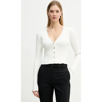 Dámský svetr Kardigan Silvian Heach RAUEN GPP26394CD béžová 01X, vel. M