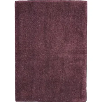Hans Home Ručně všívaný kusový koberec Asra wool tm. fialová - 60x110 - doprava zdarma
