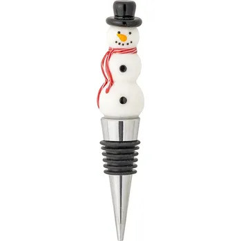 Zátka na víno Bloomingville Lynn Wine Stopper 82061127 bílá 00X