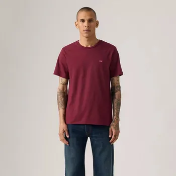 LEVI’S® SS ORIGINAL HM TEE - BORDÓ XXL