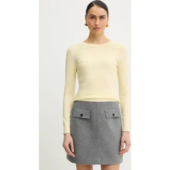 Dámský svetr Svetr Morgan MENTA žlutá 10X, vel. S