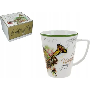 Hrnek Carmani porcelánový hrnek na čaj 370 ml