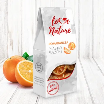 Sušená potravina Sušené plátky pomeranče, balení. 20 gr