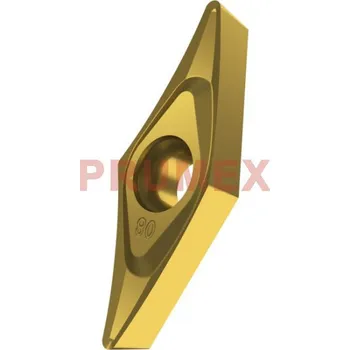 Soustruh Vyměnitelná břitová destička, PRAMET, VCGT 110202E-SF3:T8315