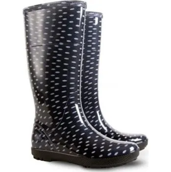 Pracovní obuv DEMAR HAWAI LADY PRINT 0076V / Dámské puntíkované holink - černá 41