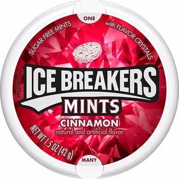 Bonbon Ice Breakers mentolky s příchutí skořice 42 g