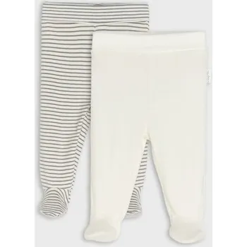 Sinsay - Protiskluzové dupačky 2 pack - krémová - ZE890-01X - ZE890-01X-56