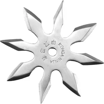 Vrhací hvězdice Hvězdice NINJA chrom 8 cípů