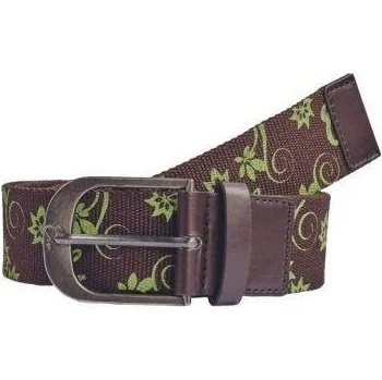 Módní doplněk YOWIE LADY pásek hnědá/zelená S/M