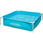 Intex 57173 Dětský bazén Mini Frame 122 x 122 x 30 cm modrý