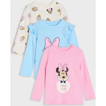 Dívčí spodní prádlo Sinsay - Bavlněná košilka s potiskem Minnie and Daisy - světle fialová - 133FT-34X - 133FT-34X-104